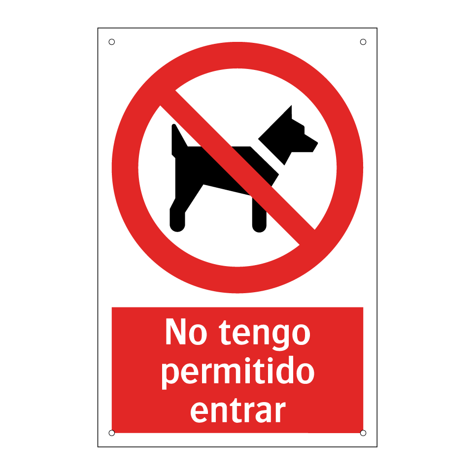 No tengo permitido entrar