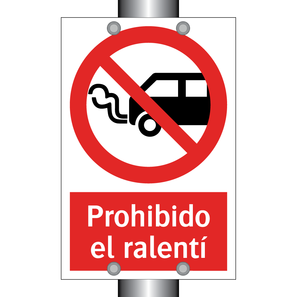 Prohibido el ralentí