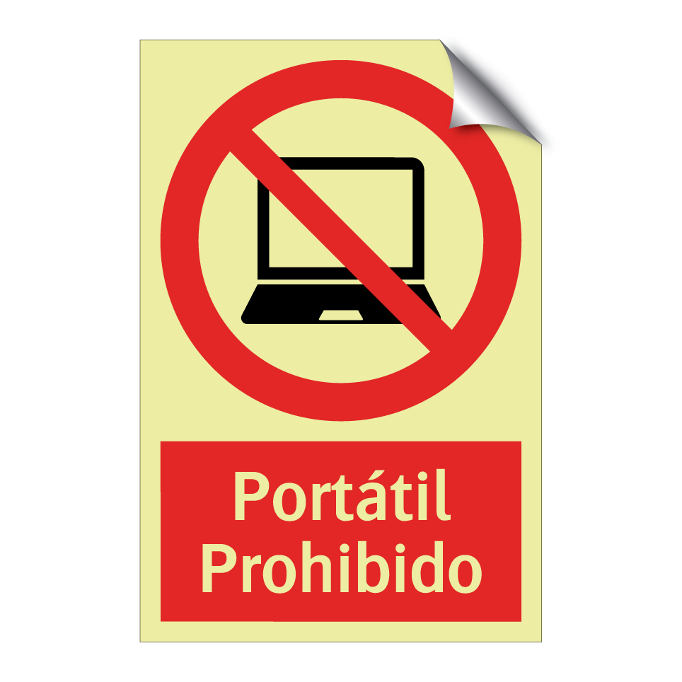 Portátil Prohibido