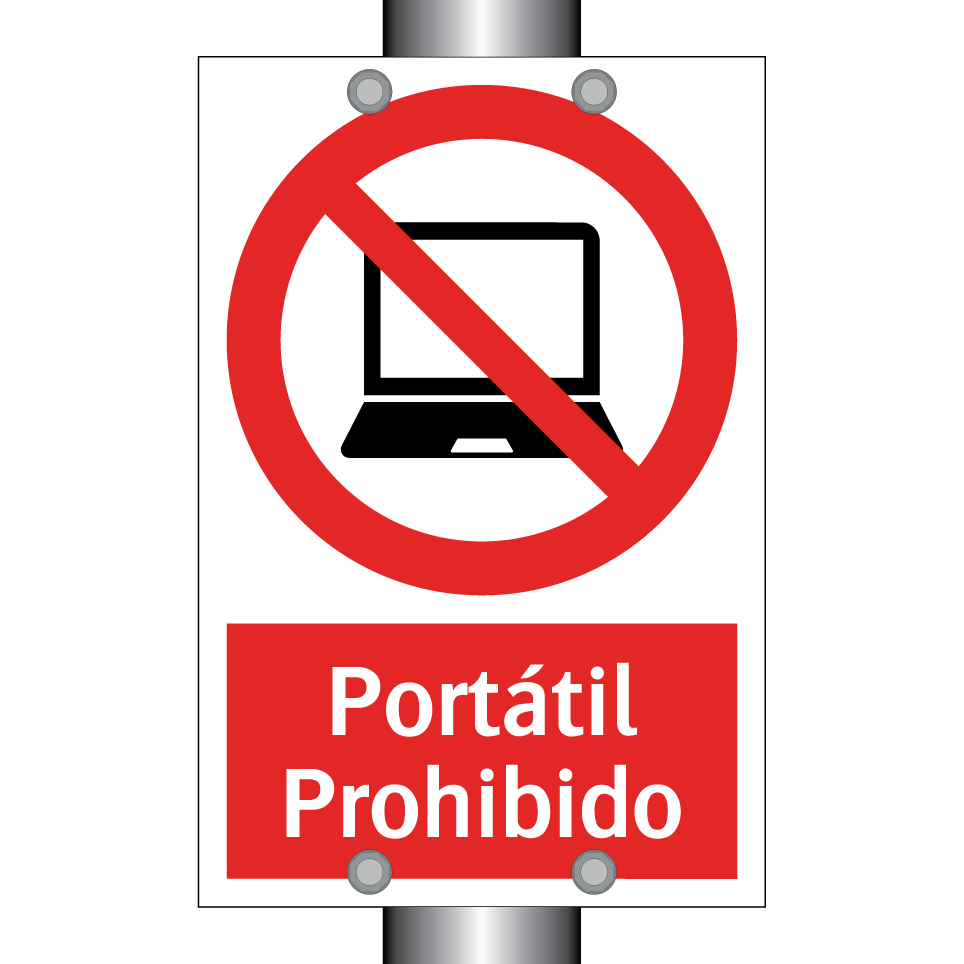 Portátil Prohibido