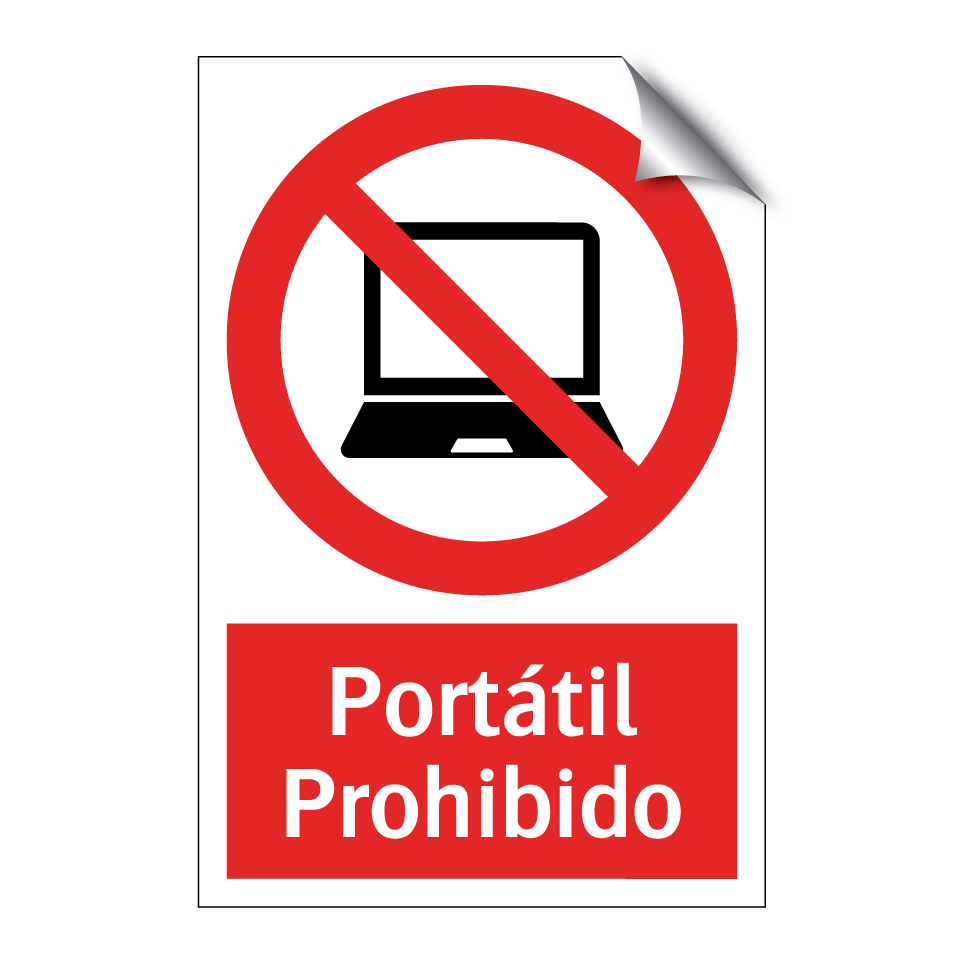 Portátil Prohibido