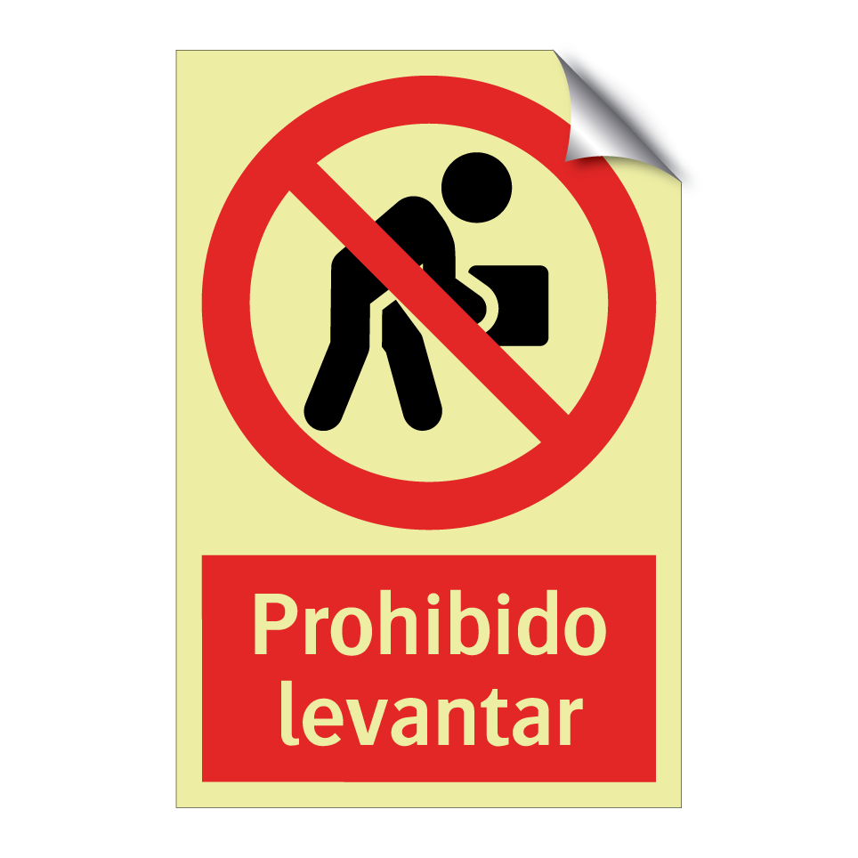 Prohibido levantar