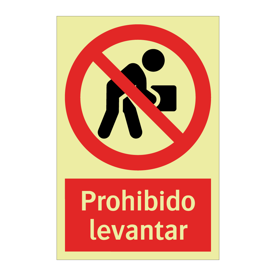 Prohibido levantar