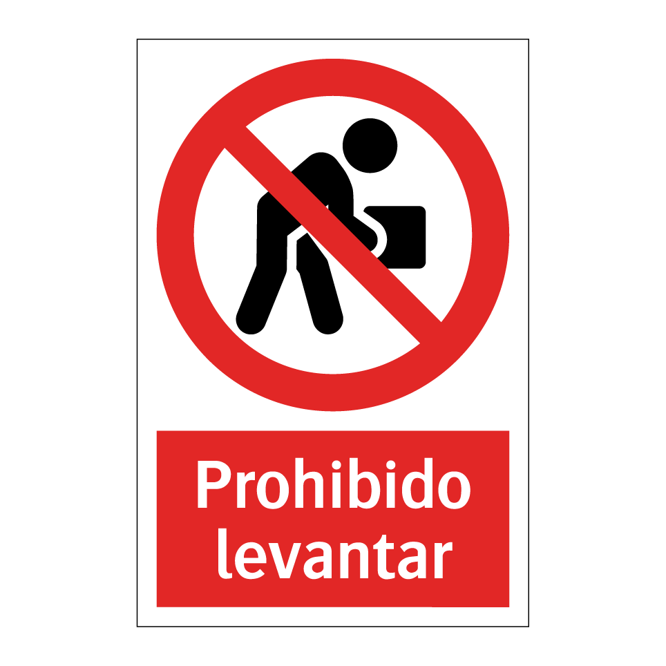 Prohibido levantar