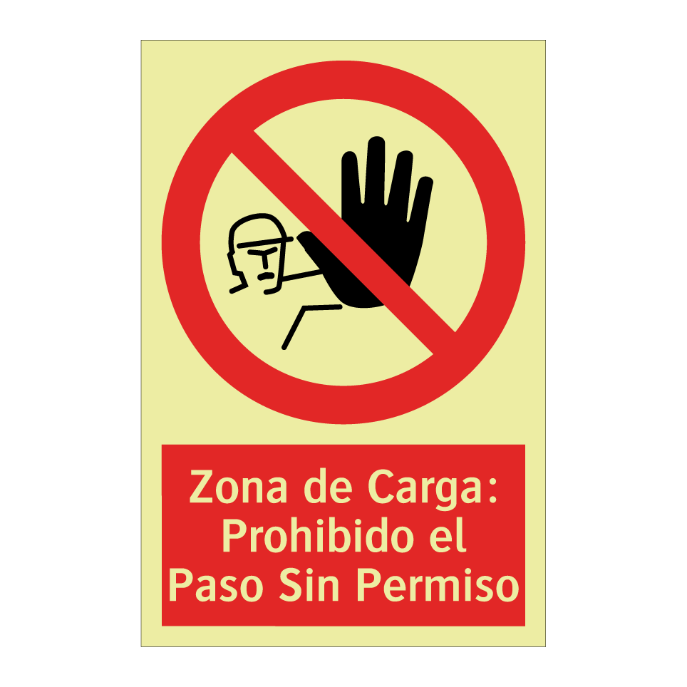 Zona de Carga: Prohibido el Paso Sin Permiso
