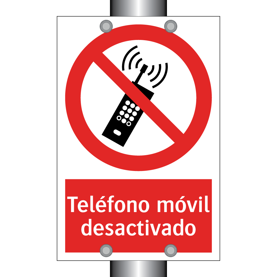 Teléfono móvil desactivado