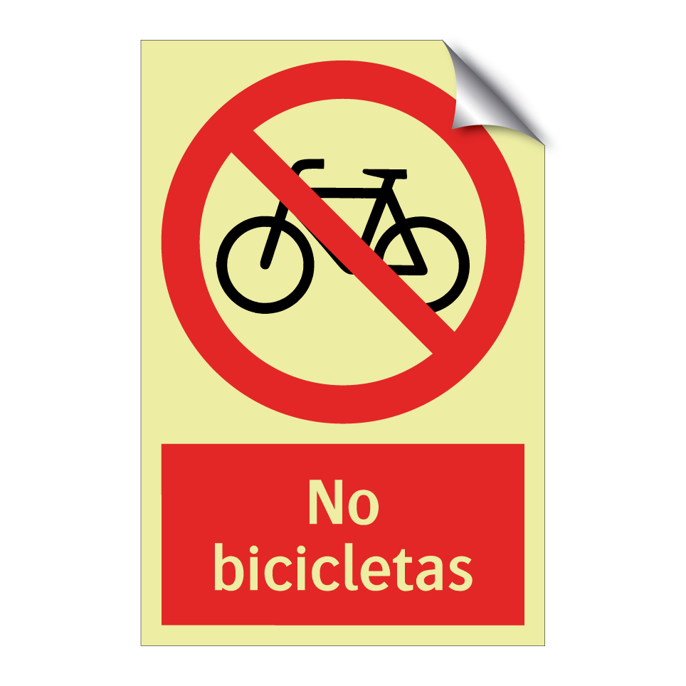 No bicicletas