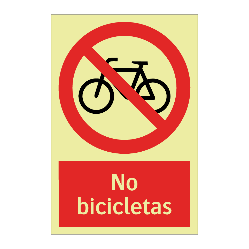No bicicletas