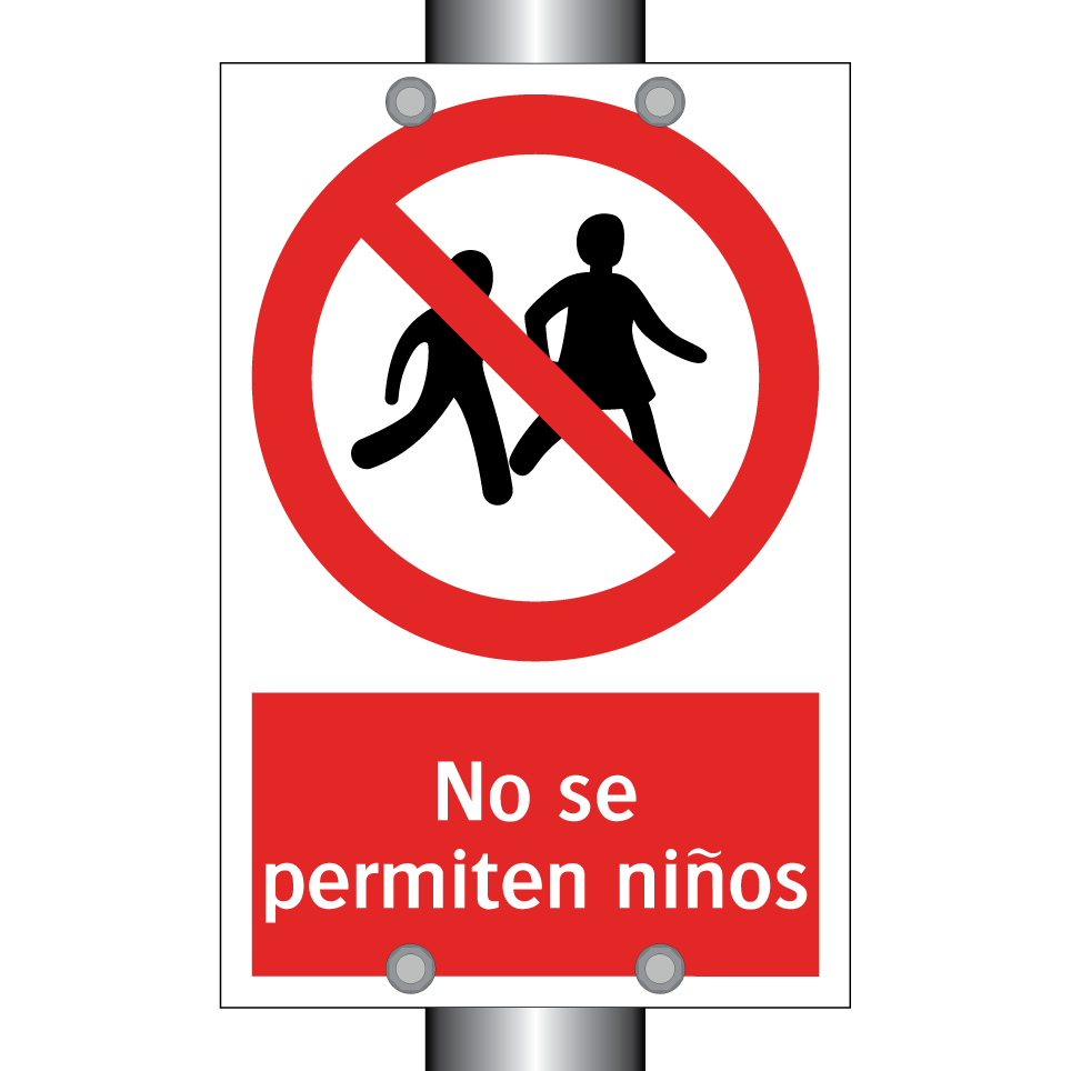 No se permiten niños