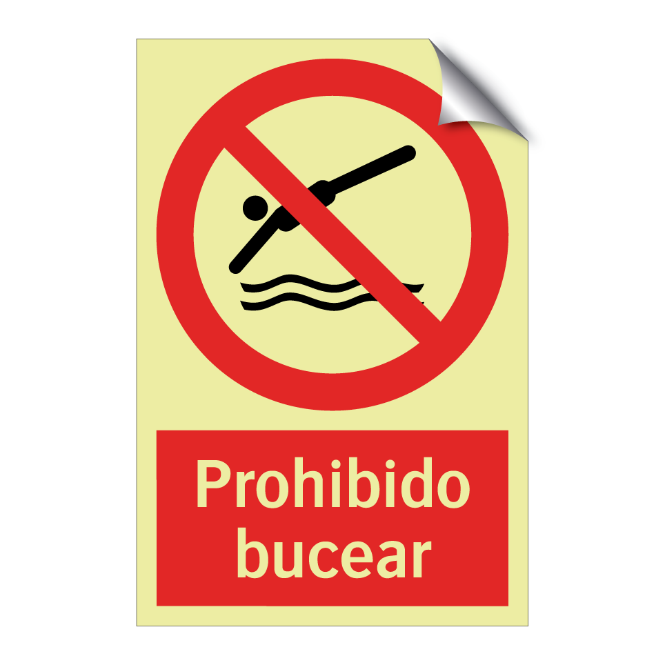 Prohibido bucear