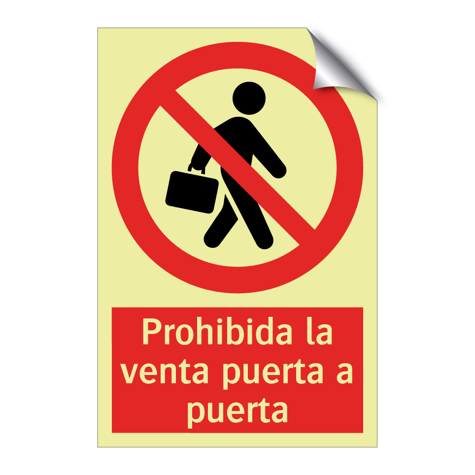 Prohibida la venta puerta a puerta