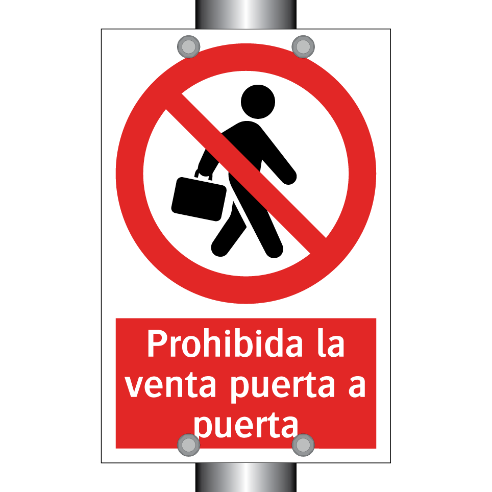 Prohibida la venta puerta a puerta