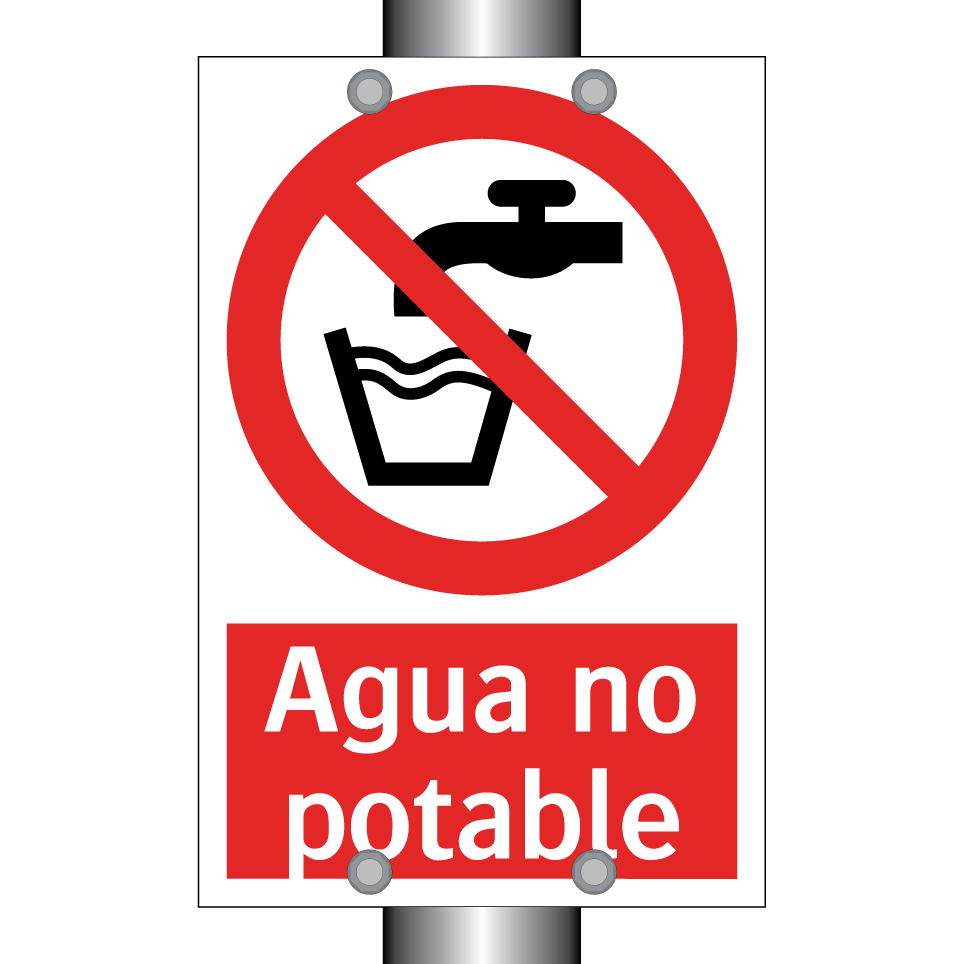 Agua no potable