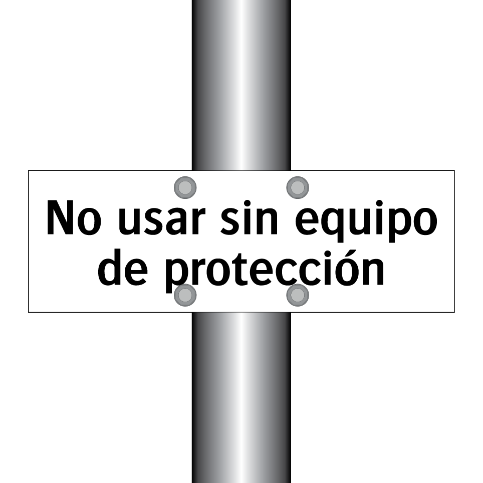 No usar sin equipo de protección