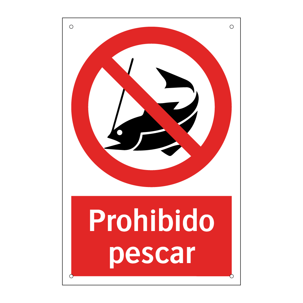 Prohibido pescar