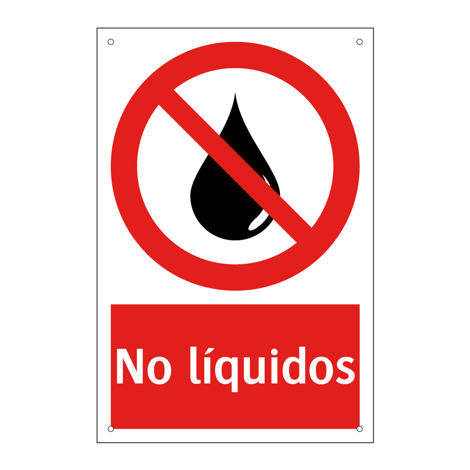 No líquidos