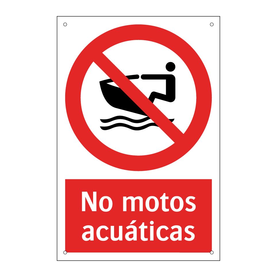 No motos acuáticas
