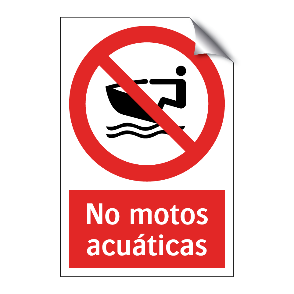 No motos acuáticas