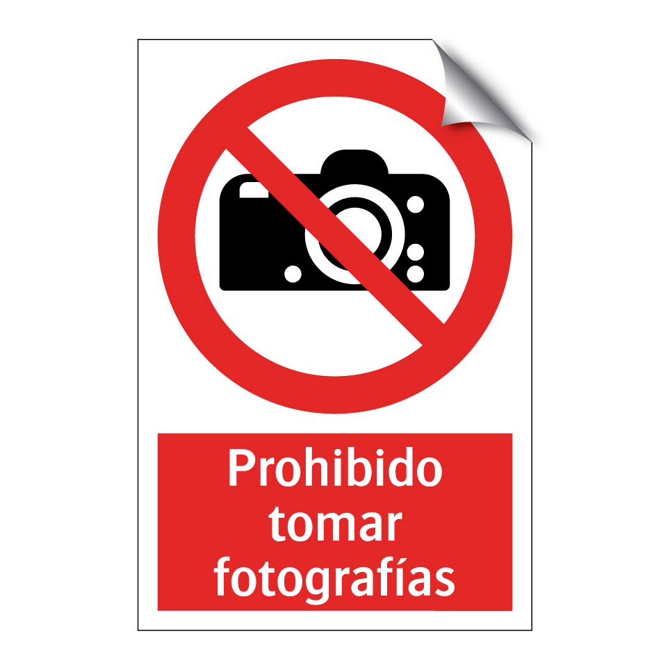 Prohibido tomar fotografías