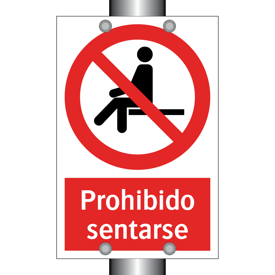 Prohibido sentarse