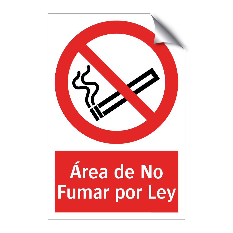 Área de No Fumar por Ley