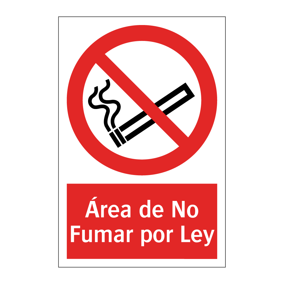Área de No Fumar por Ley