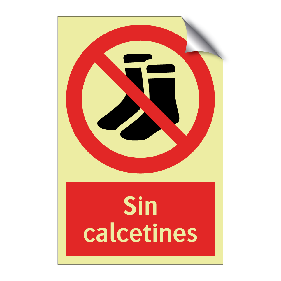 Sin calcetines