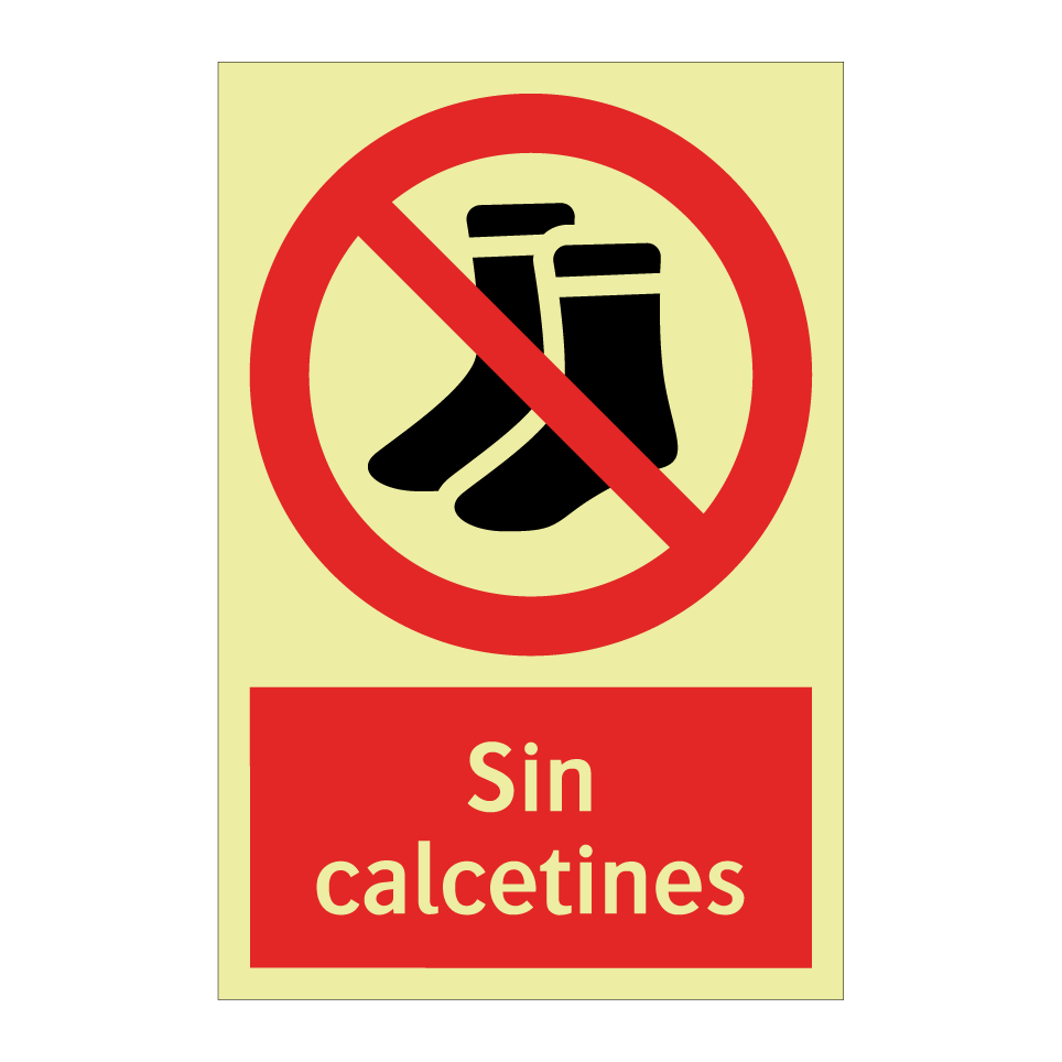 Sin calcetines
