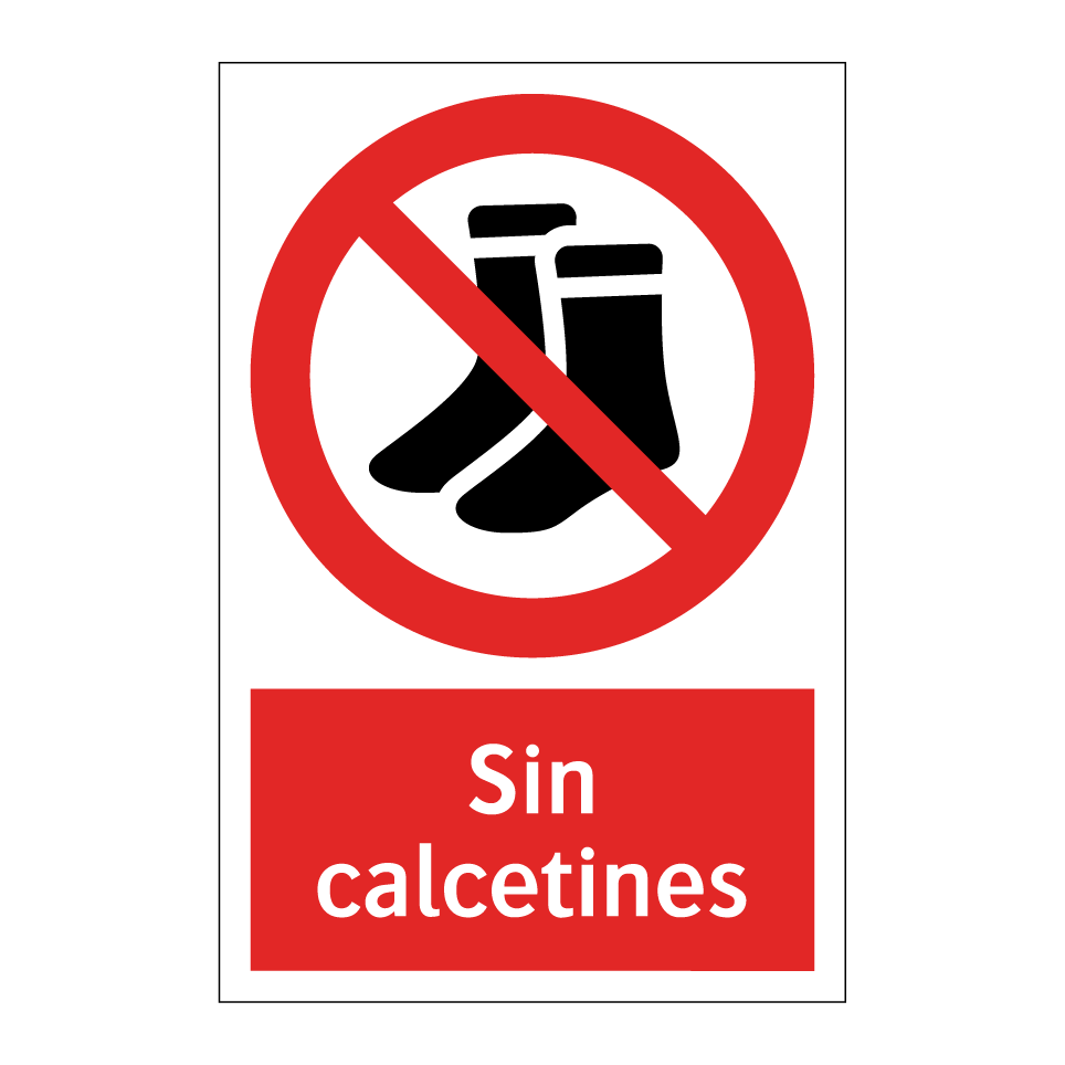Sin calcetines