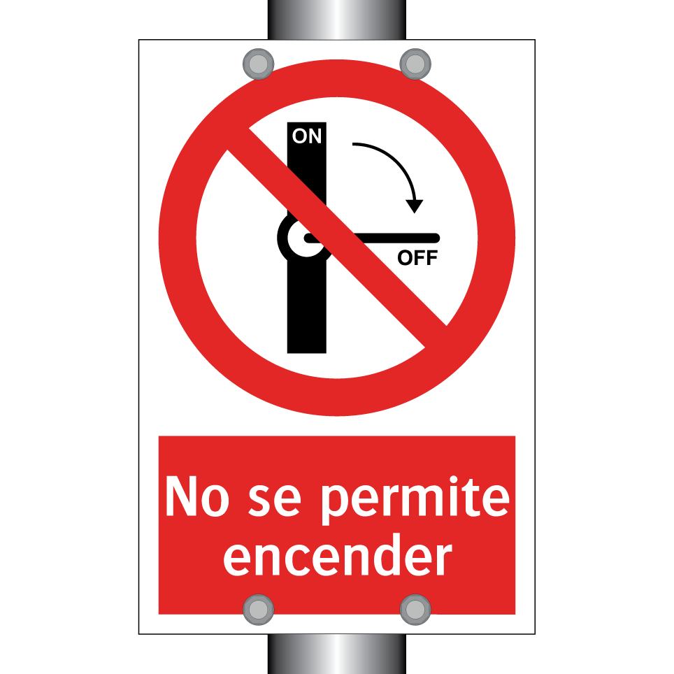 No se permite encender