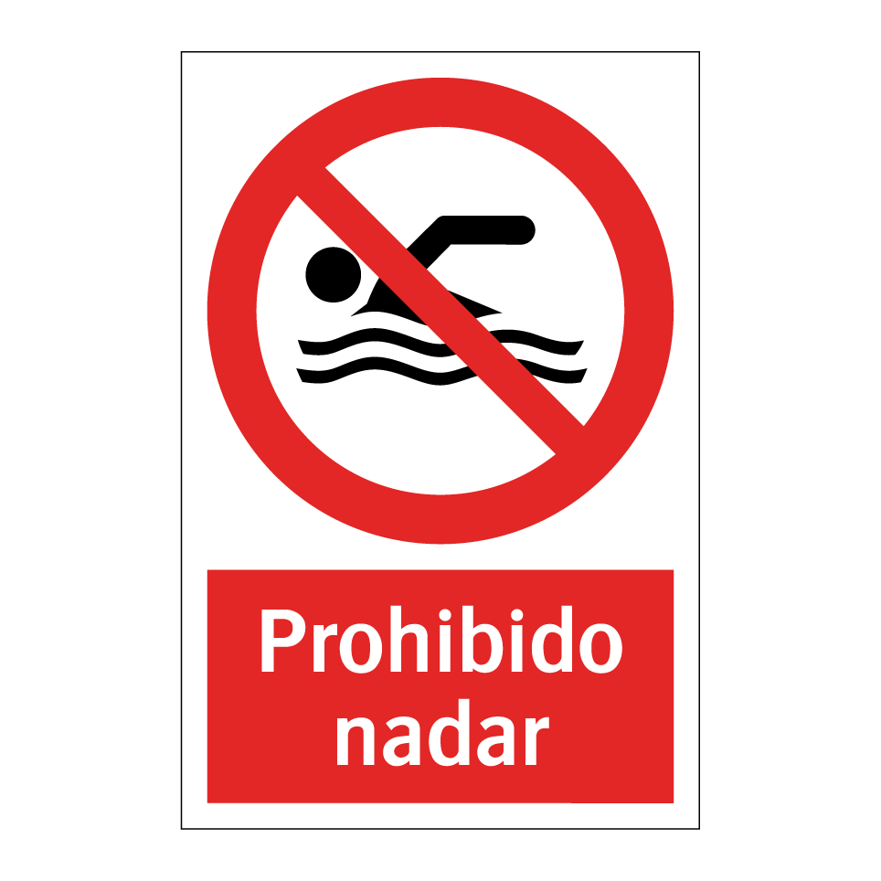 Prohibido nadar