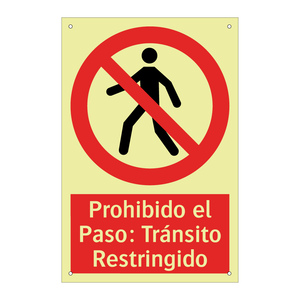 Prohibido el Paso: Tránsito Restringido