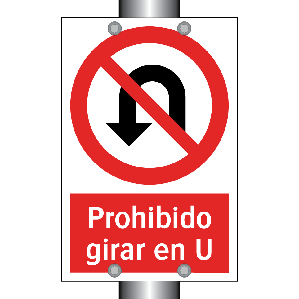 Prohibido girar en U