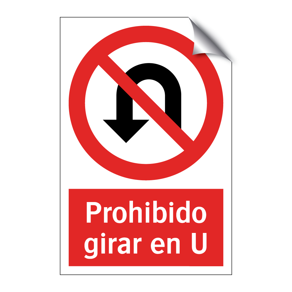 Prohibido girar en U