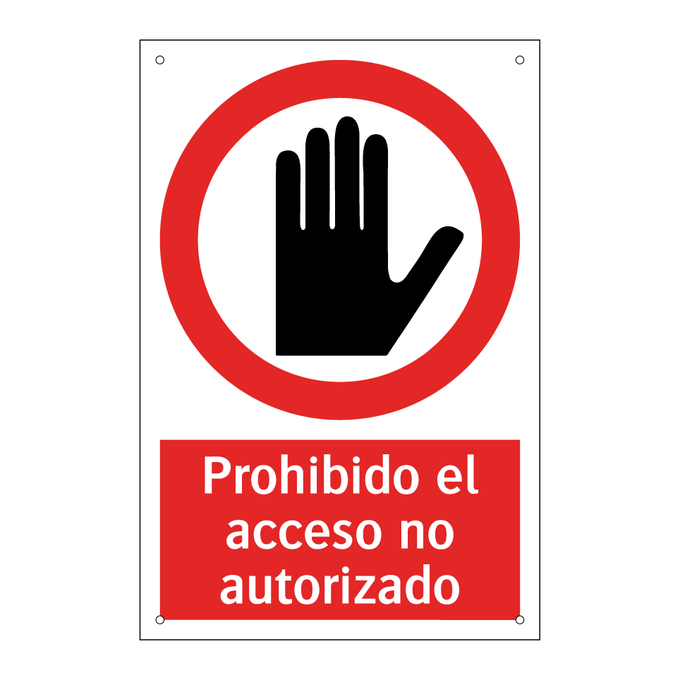 Prohibido el acceso no autorizado