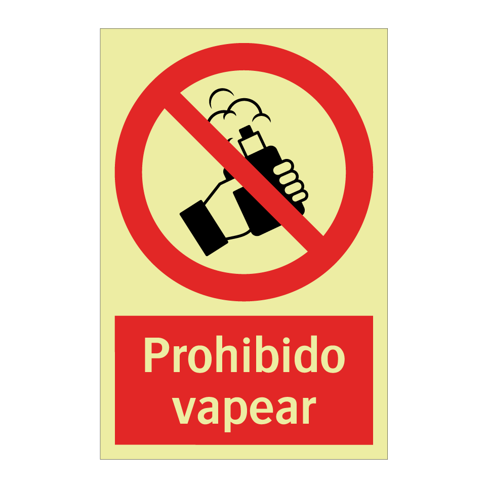 Prohibido vapear