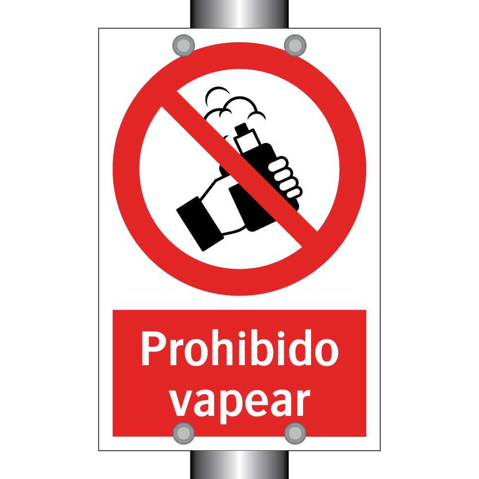 Prohibido vapear