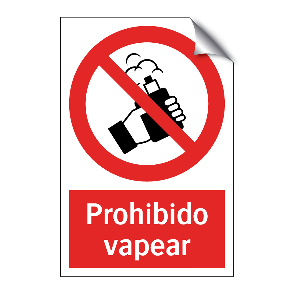 Prohibido vapear
