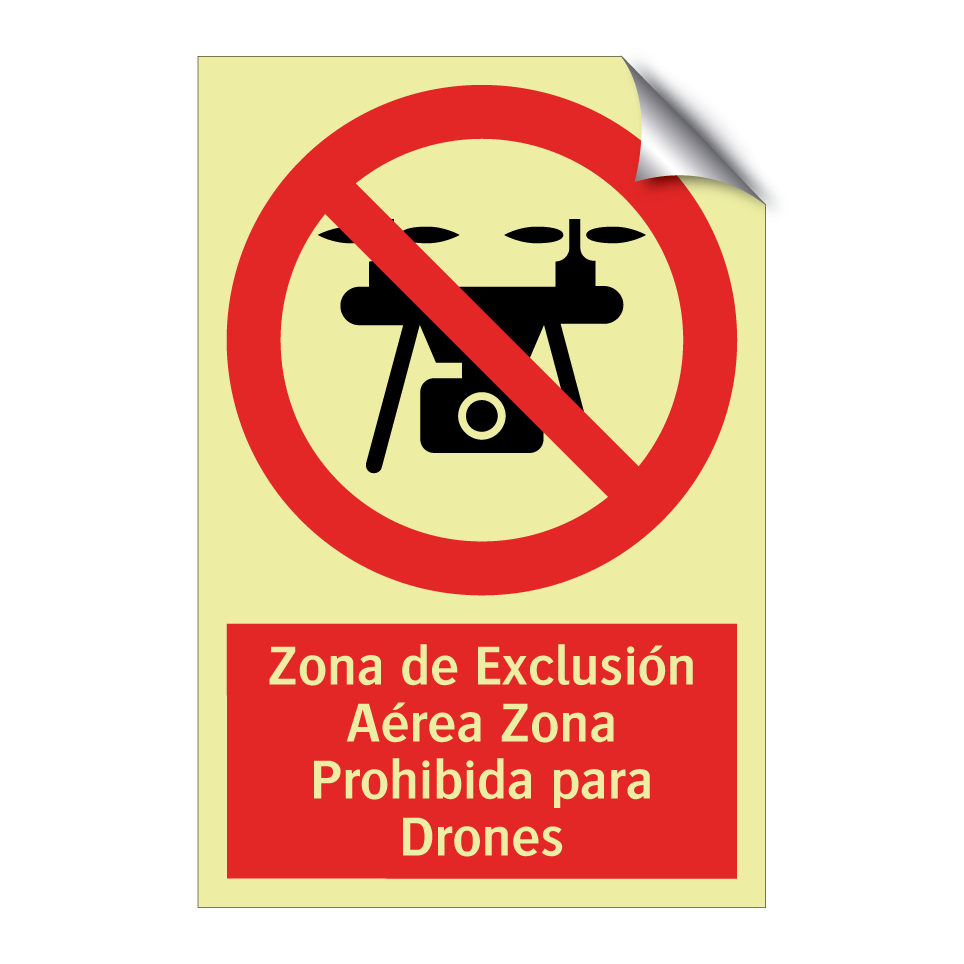 Zona de Exclusión Aérea Zona Prohibida para Drones