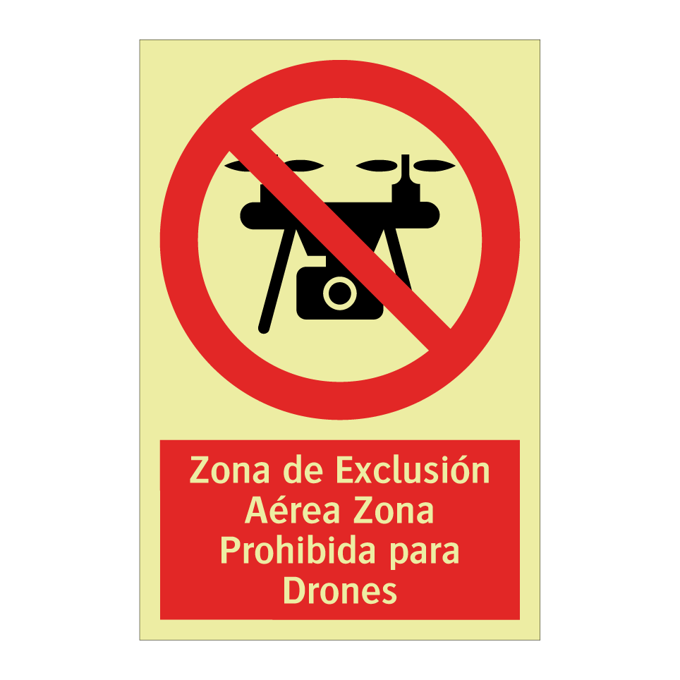 Zona de Exclusión Aérea Zona Prohibida para Drones