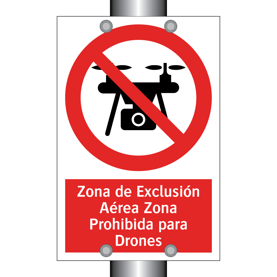 Zona de Exclusión Aérea Zona Prohibida para Drones