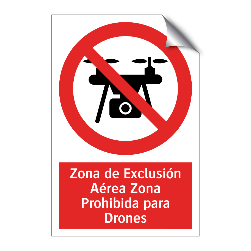 Zona de Exclusión Aérea Zona Prohibida para Drones