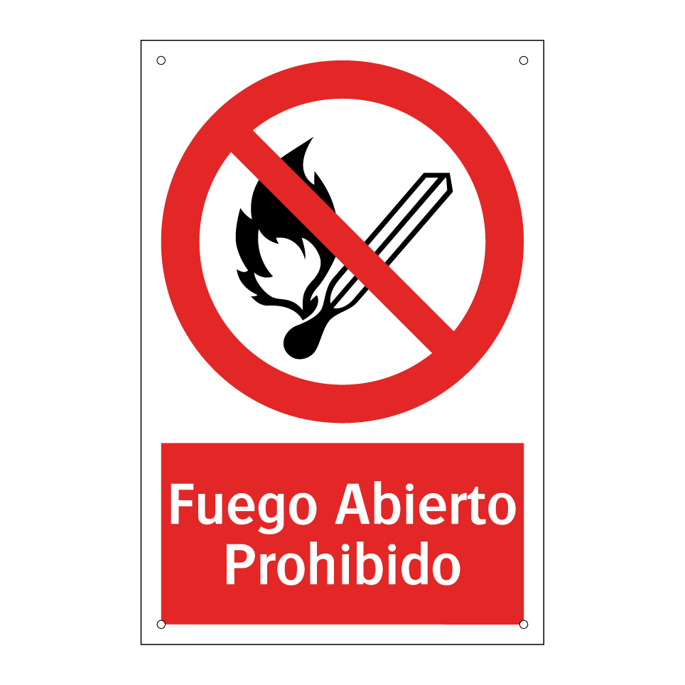 Fuego Abierto Prohibido