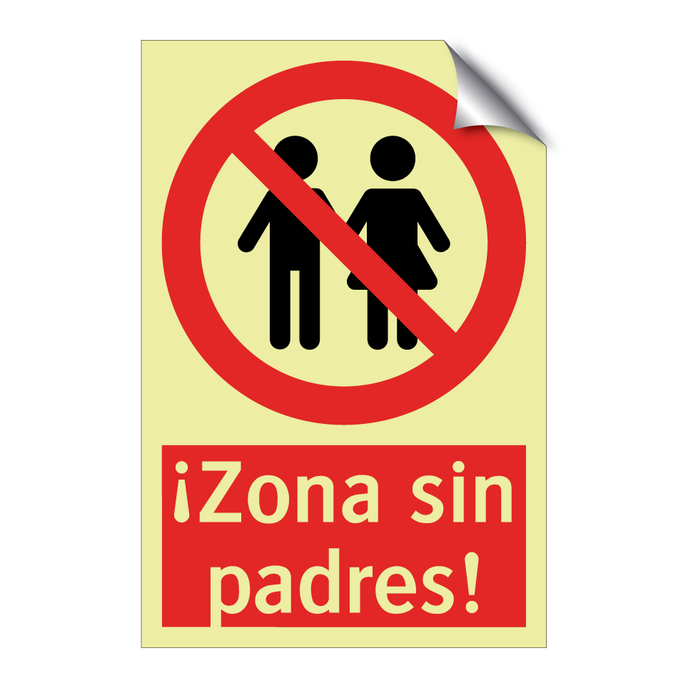 ¡Zona sin padres!