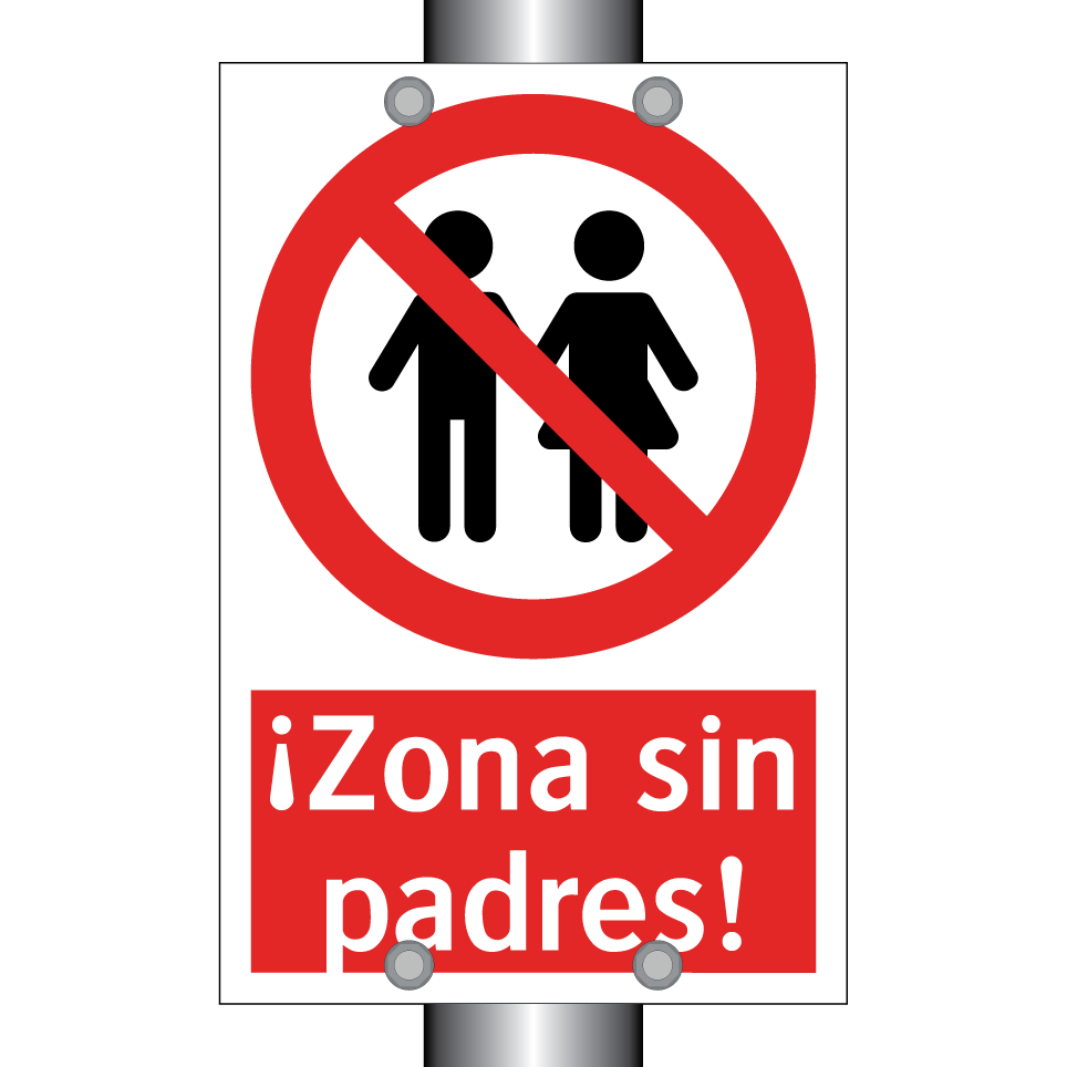 ¡Zona sin padres!