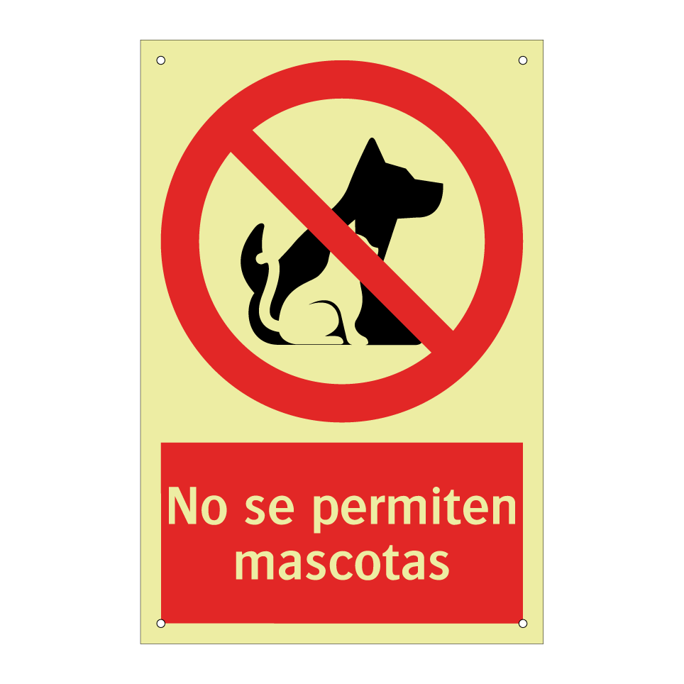 No se permiten mascotas