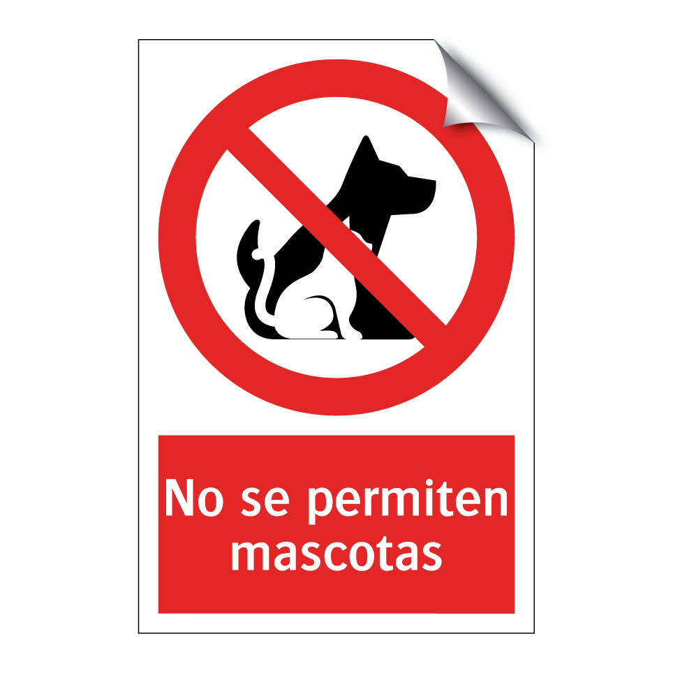 No se permiten mascotas