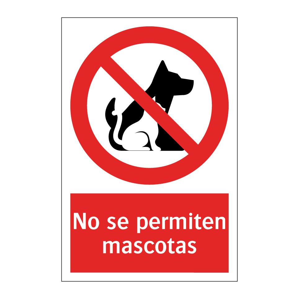 No se permiten mascotas