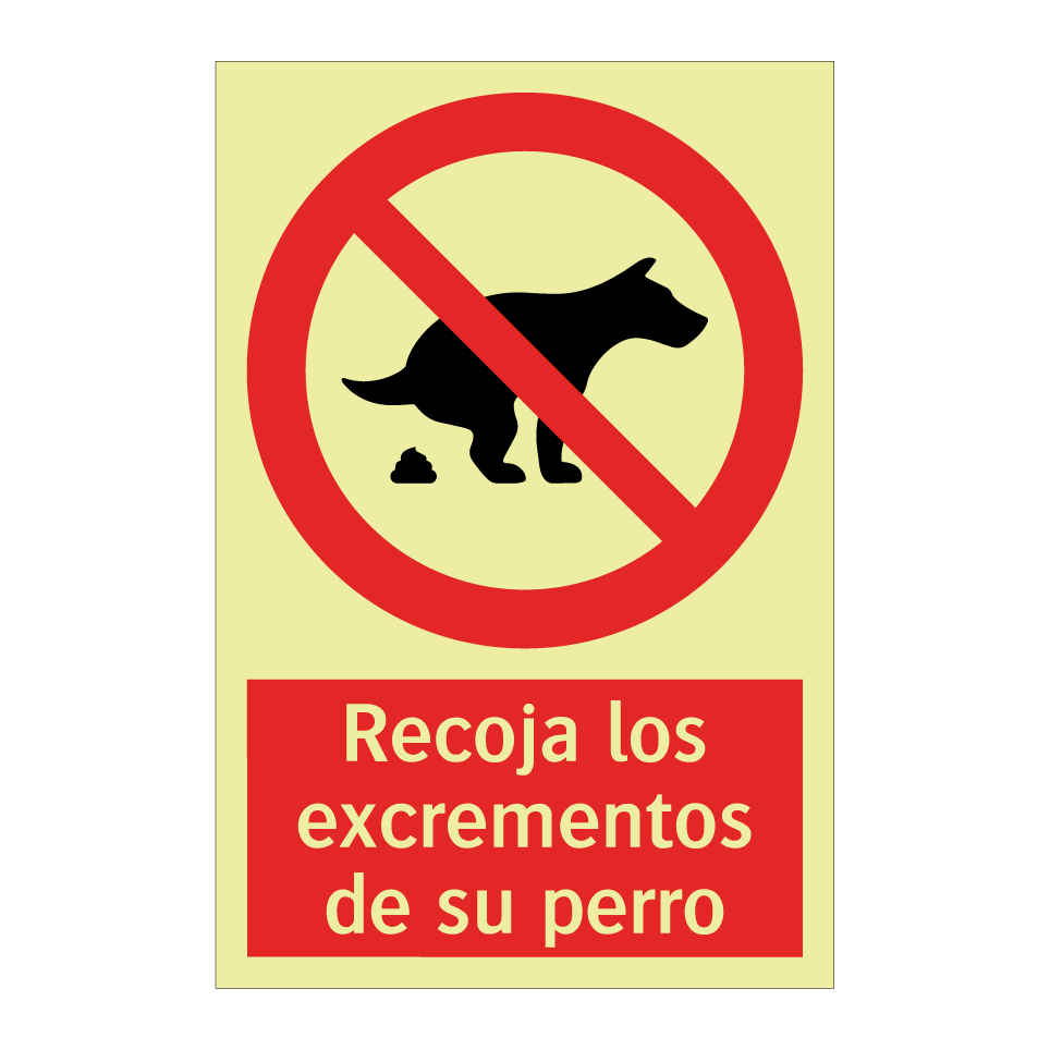 Recoja los excrementos de su perro