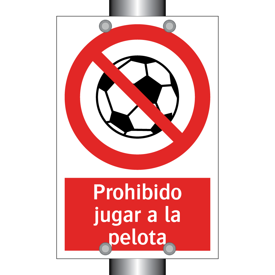 Prohibido jugar a la pelota